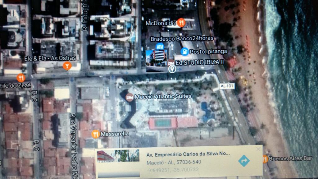 דירות Maceió Apartamento Ibiza Vista Mar מראה חיצוני תמונה